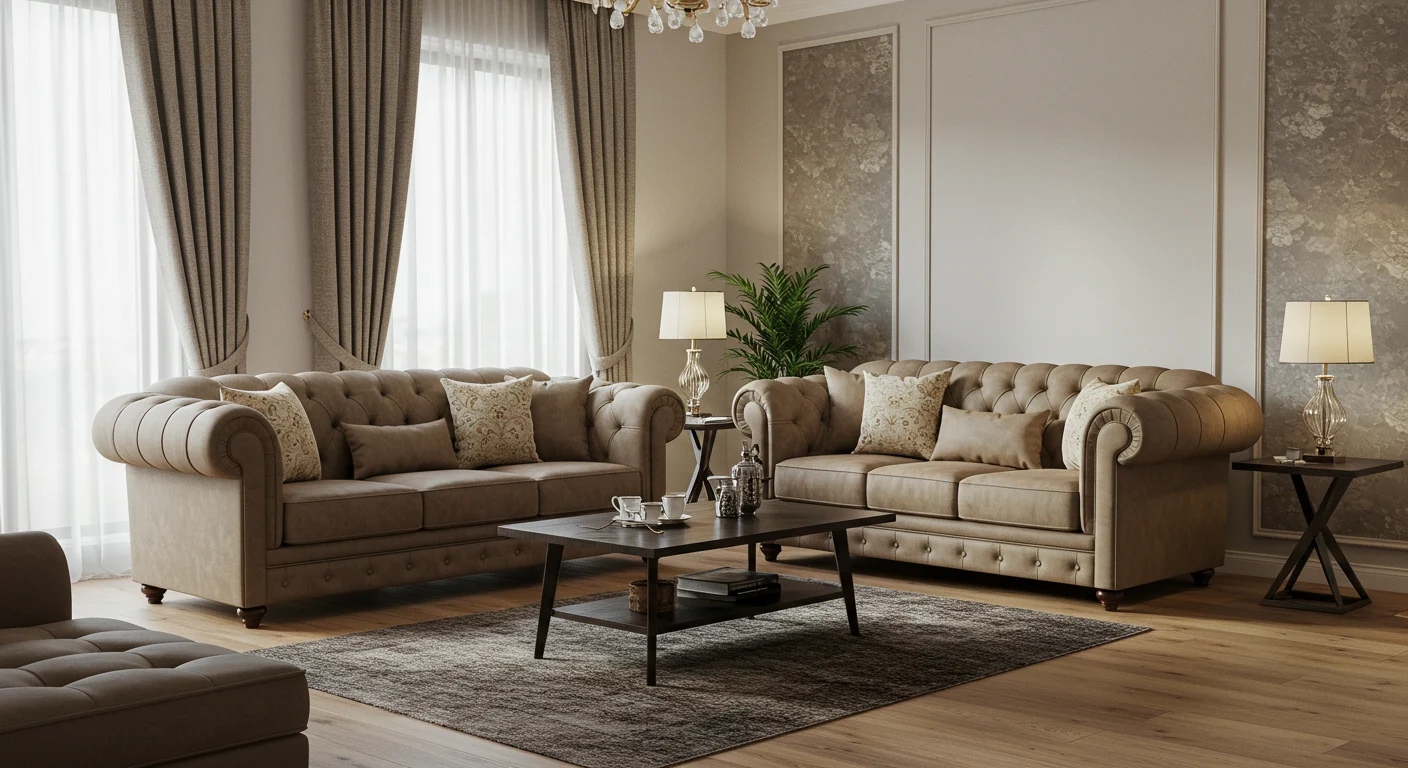 My Custom Chesterfield Sofa Journey for My Lahore Home