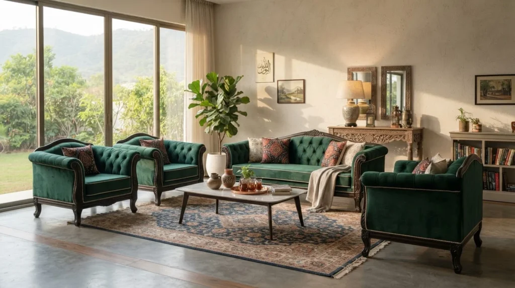 I Upgraded My Living Room with a Luxury Sofa in Islamabad