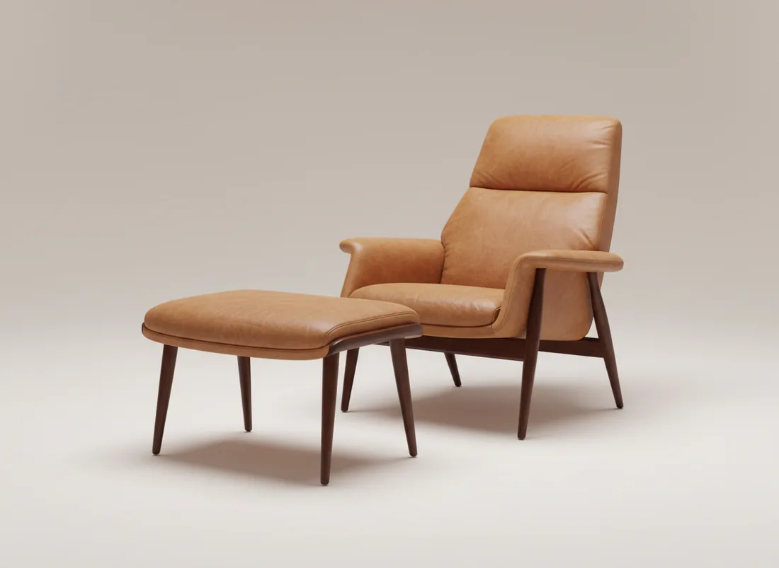 Mid-Century Lounge Chair - L-shape sofa price in Pakistan, Gujrat