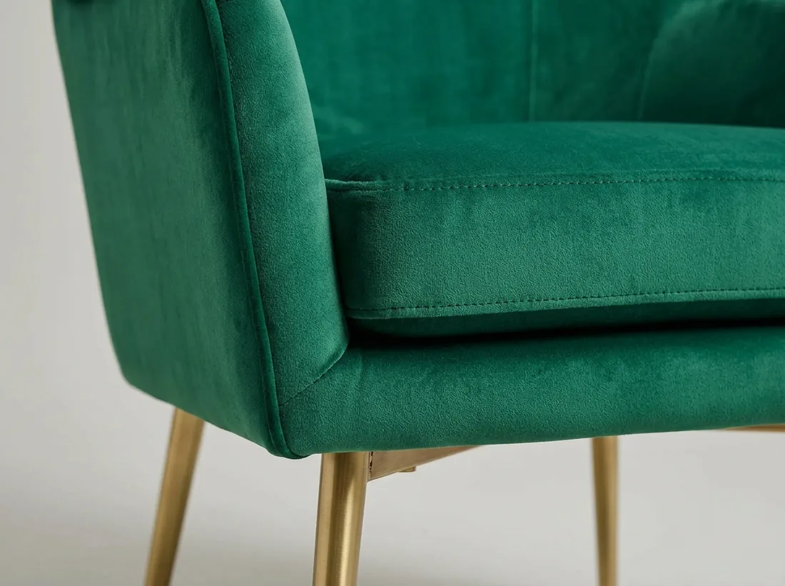 Velvet Accent Chair view 5 - Gujrat, Pakistan
