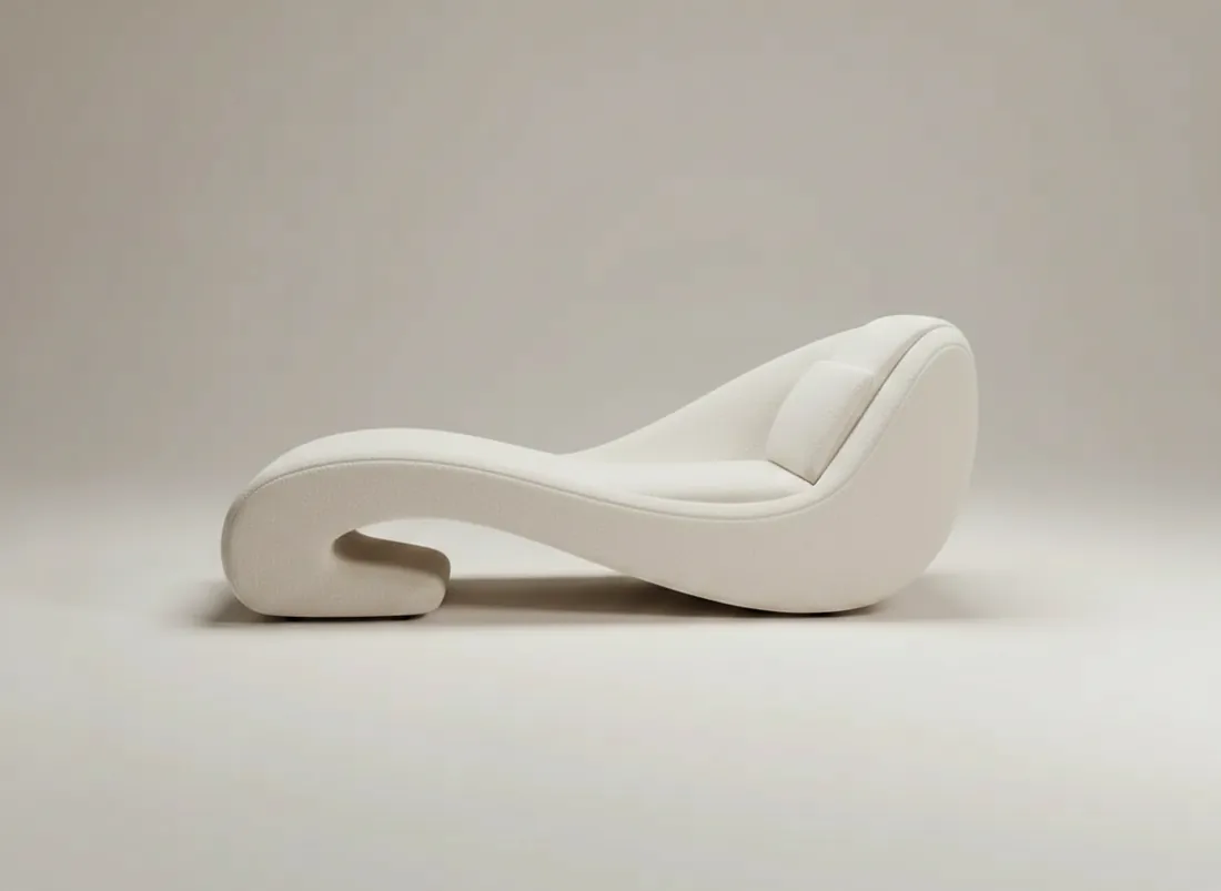 Curved Chaise Lounge view 2 - Gujrat, Pakistan