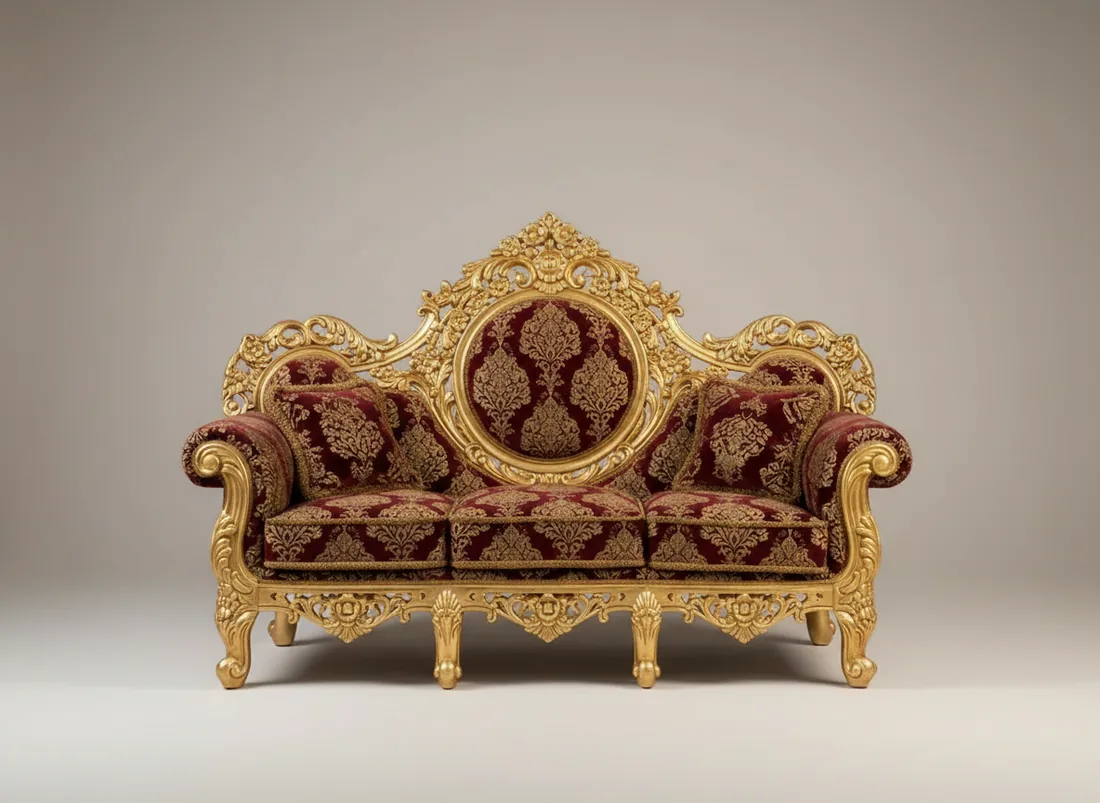 Bridal Carved Sofa Set view 4 - Gujrat, Pakistan