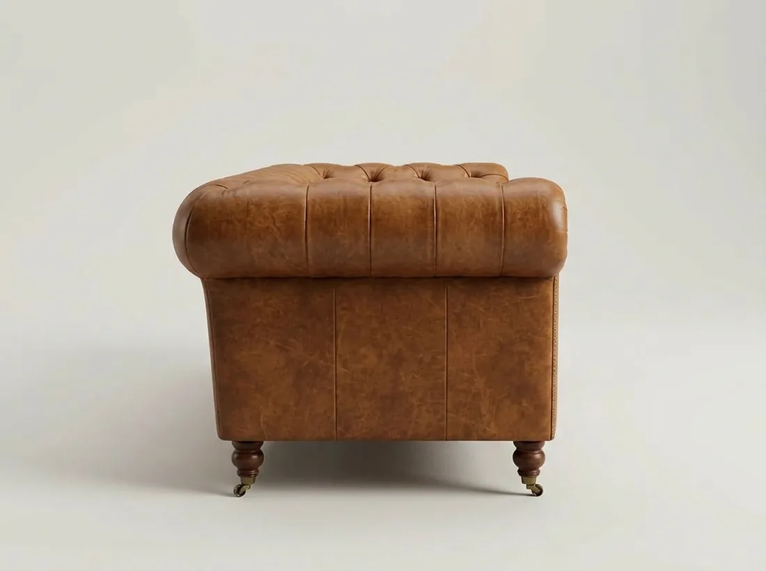 Leather Chesterfield Sofa view 2 - Gujrat, Pakistan
