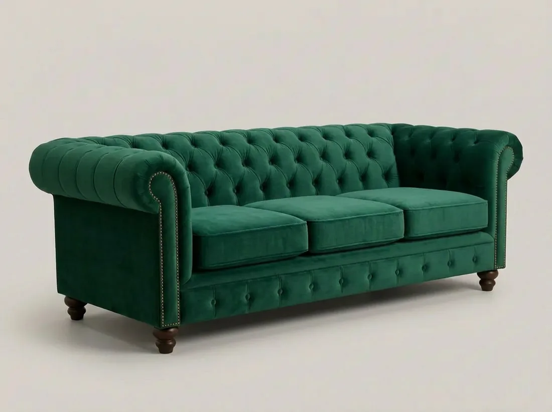 Chesterfield Tufted Sofa view 3 - Gujrat, Pakistan