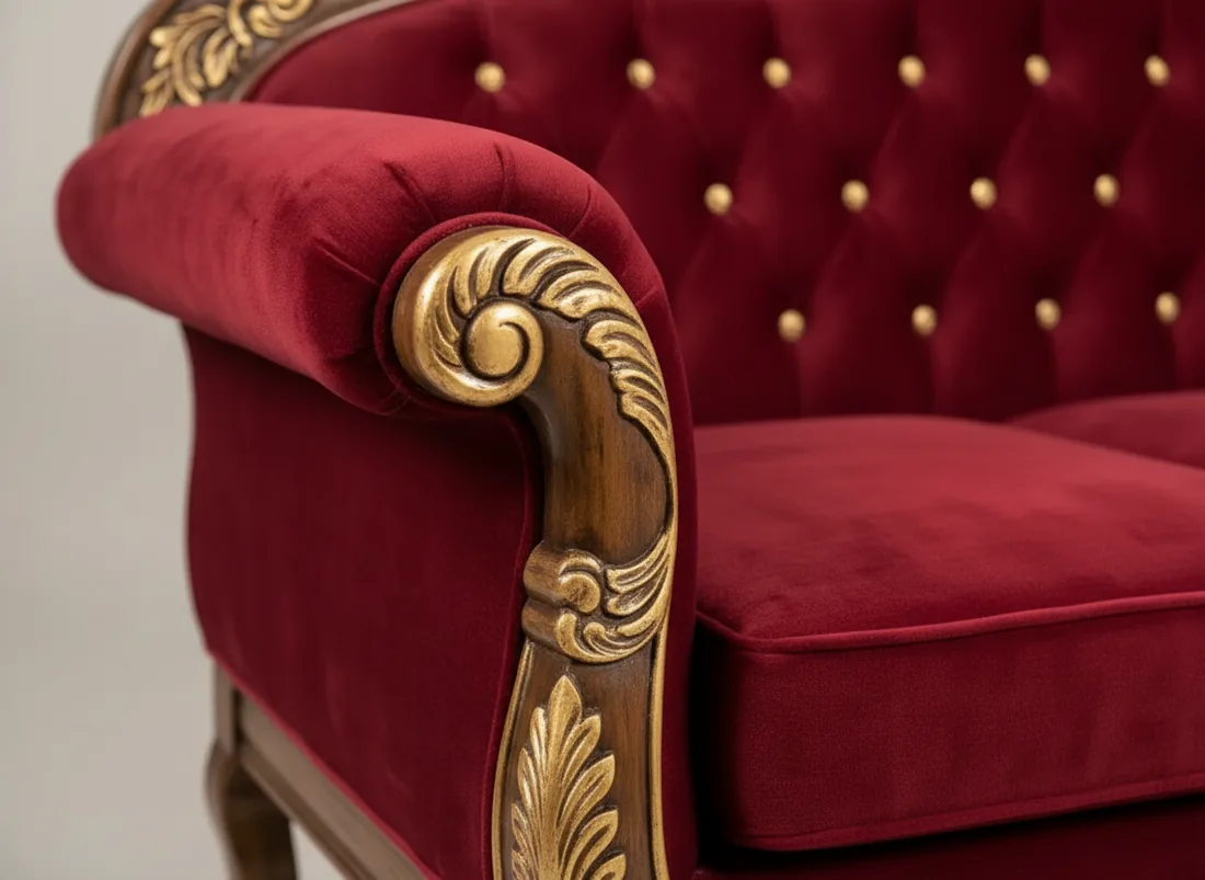 Royal Mughal Carved Sofa view 5 - Gujrat, Pakistan