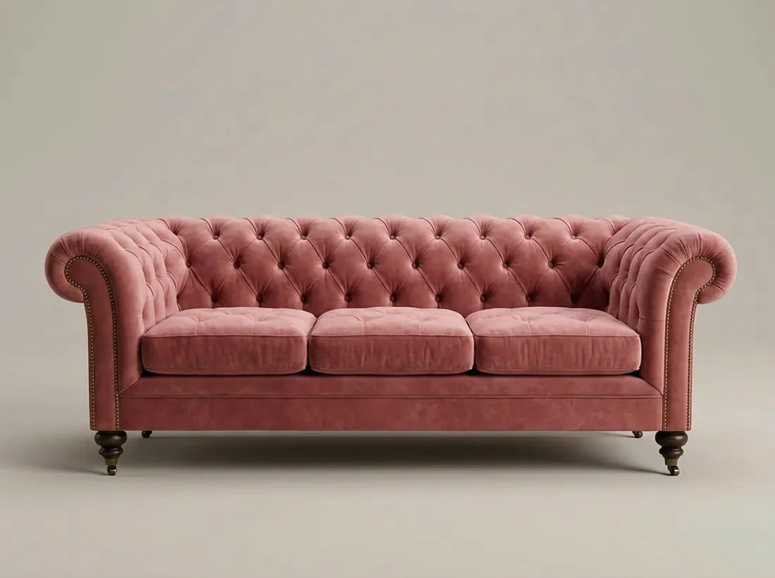 Velvet Chesterfield Sofa view 4 - Gujrat, Pakistan