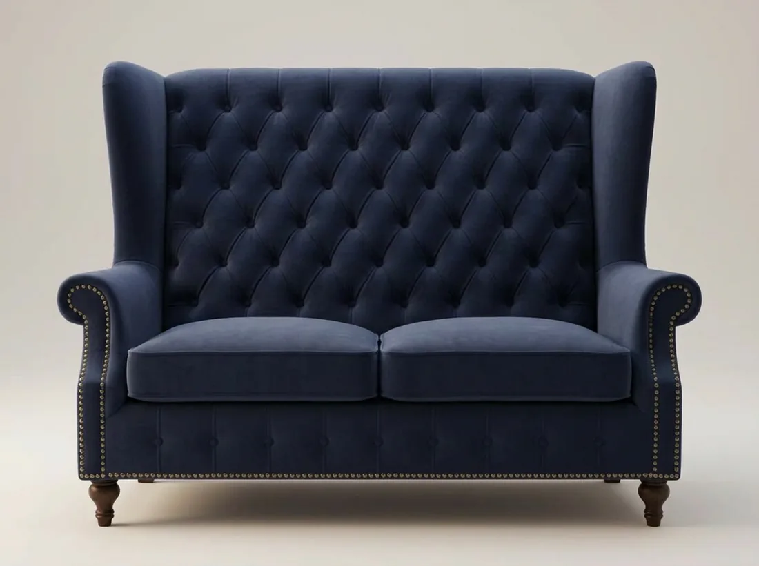 Wingback Chesterfield Sofa view 4 - Gujrat, Pakistan