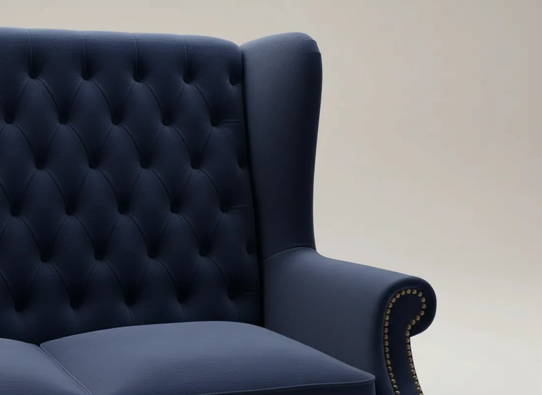 Wingback Chesterfield Sofa view 5 - Gujrat, Pakistan