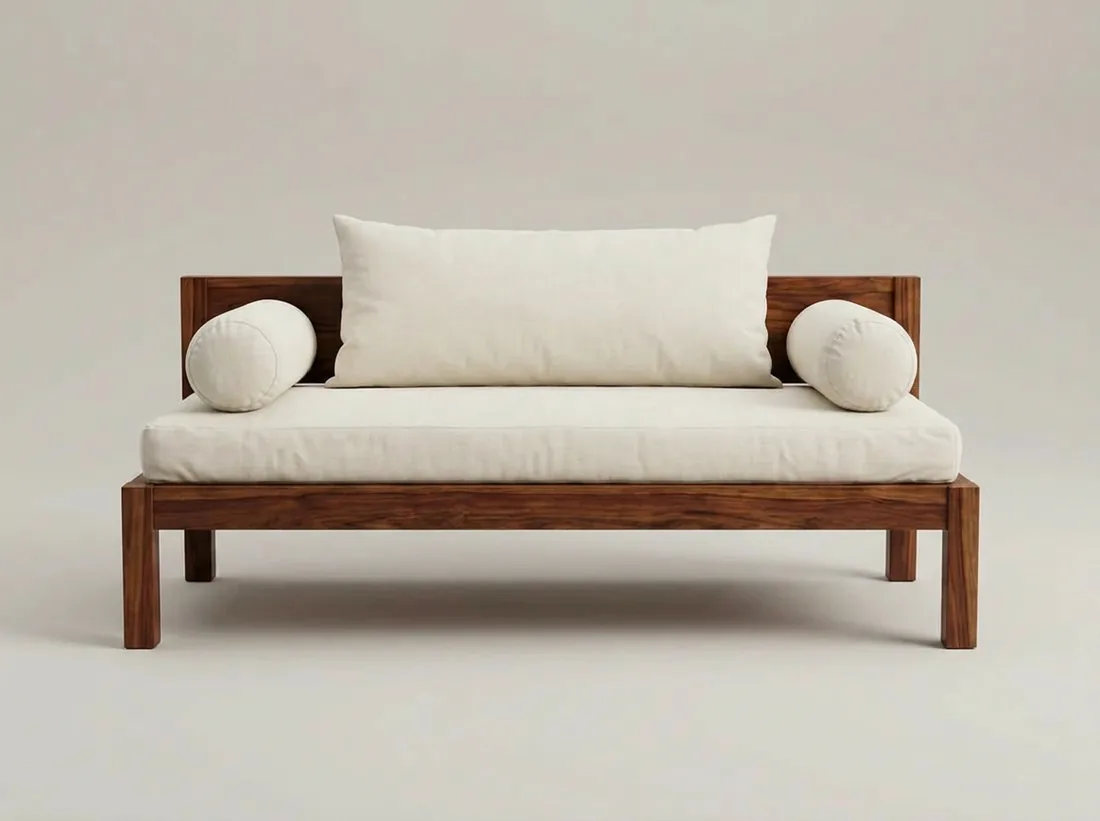 Plain Wooden Dewan view 4 - Gujrat, Pakistan