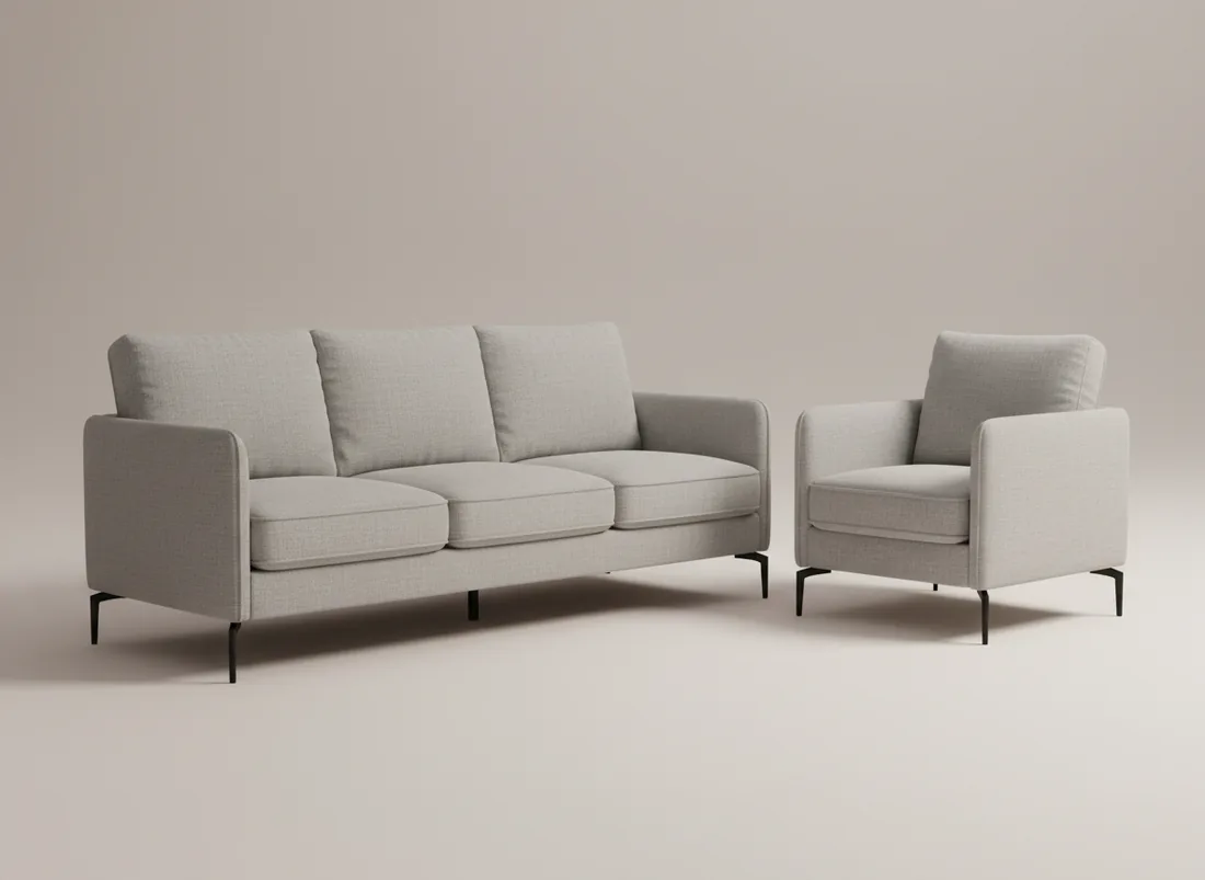 Compact Drawing Room Set - L-shape sofa price in Pakistan, Gujrat