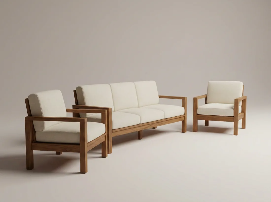 Wooden Drawing Room Set view 3 - Gujrat, Pakistan