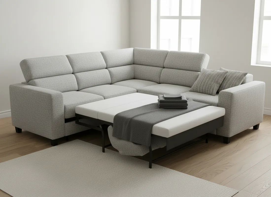 Corner Sofa-Cum-Bed view 3 - Gujrat, Pakistan