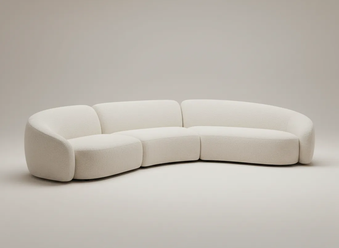 Curved Sectional Sofa - L-shape sofa price in Pakistan, Gujrat