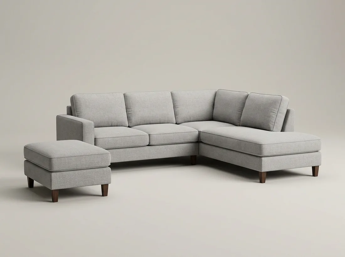 Sectional with Ottoman - L-shape sofa price in Pakistan, Gujrat