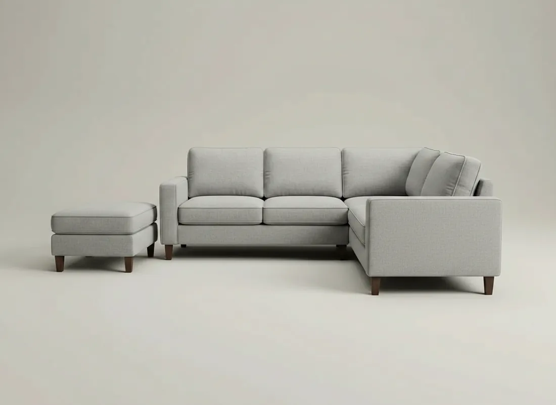 Sectional with Ottoman view 2 - Gujrat, Pakistan