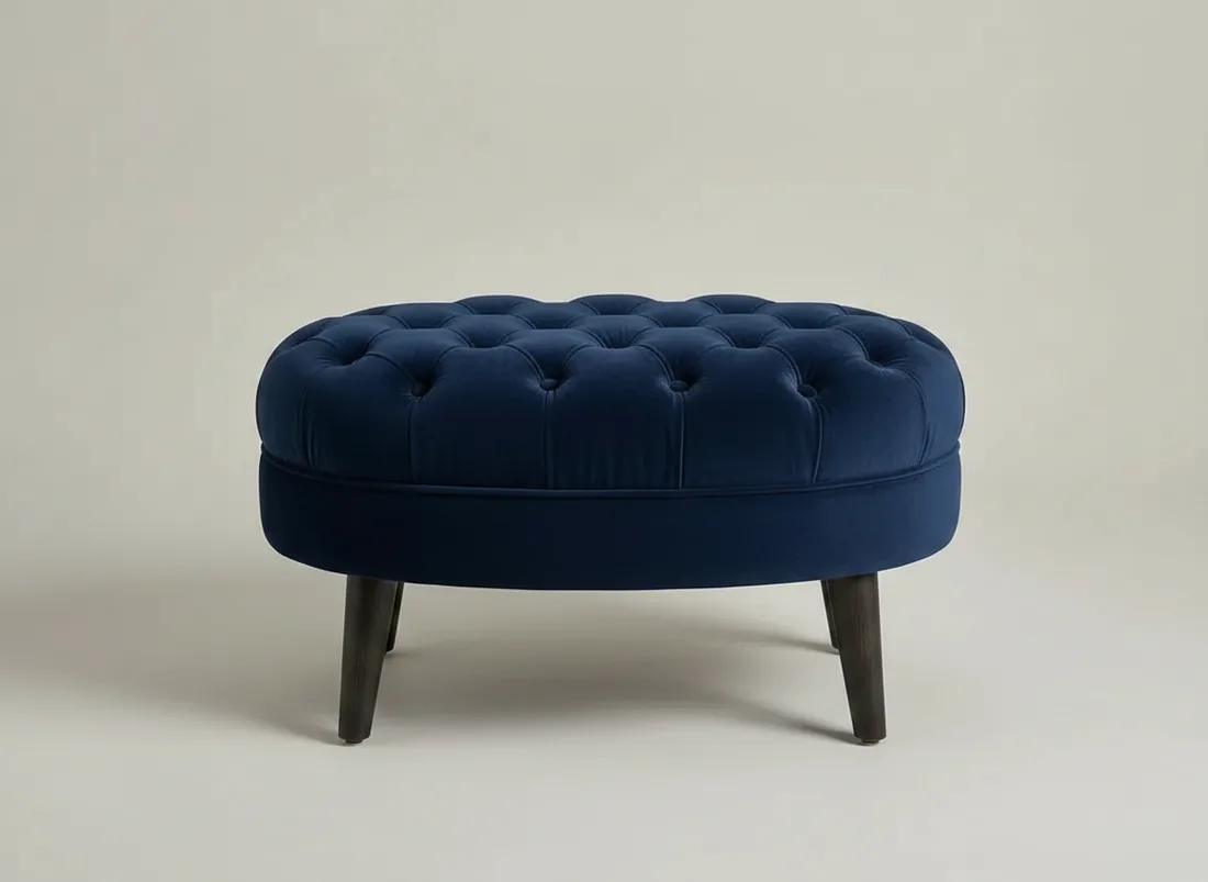 Tufted Ottoman view 4 - Gujrat, Pakistan