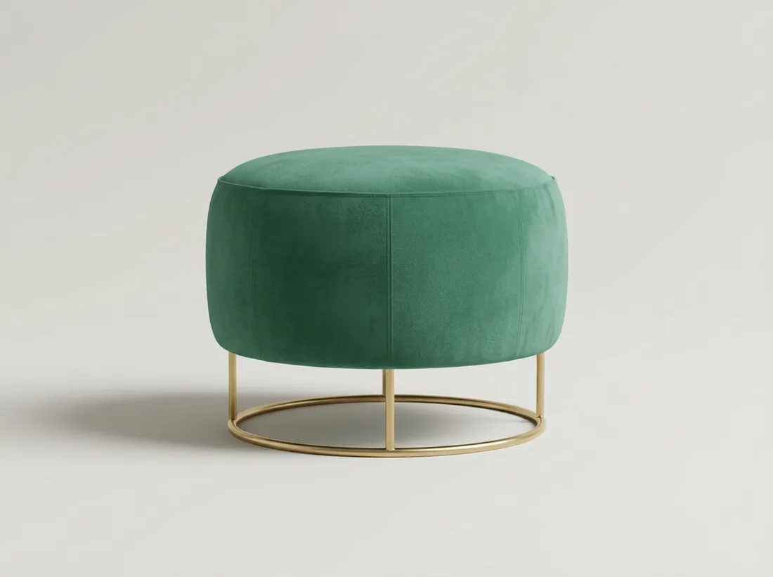 Velvet Pouf view 4 - Gujrat, Pakistan