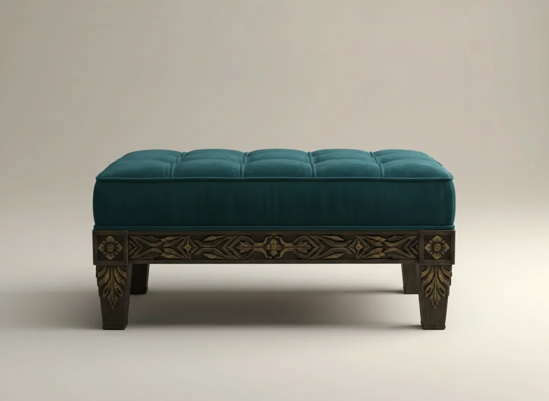 Turkish Ottoman Bench view 2 - Gujrat, Pakistan