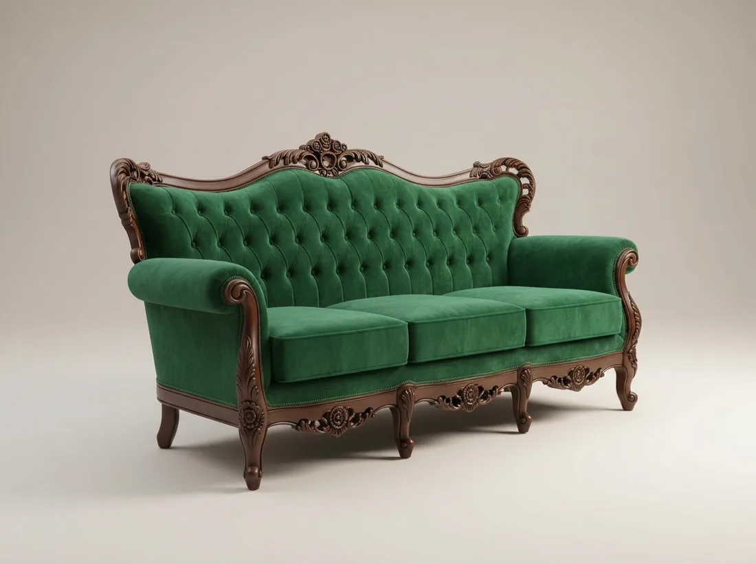 Tufted Turkish Sofa view 3 - Gujrat, Pakistan
