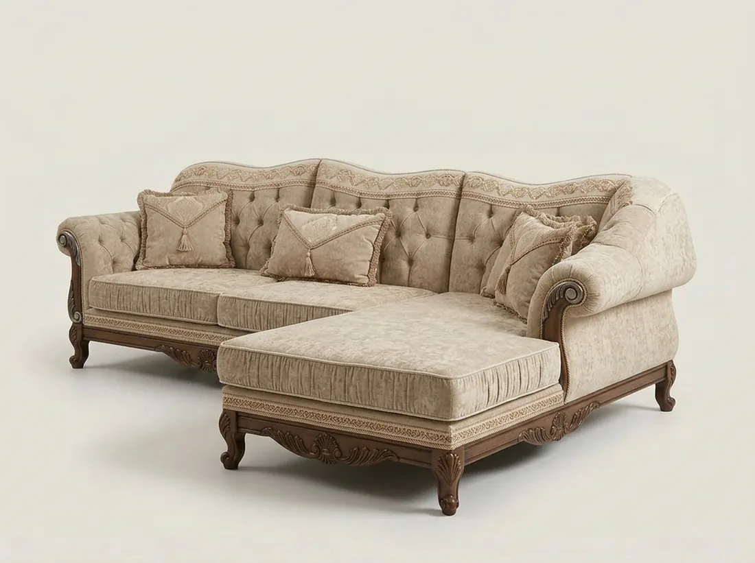 Turkish L-Shape Corner Sofa view 3 - Gujrat, Pakistan