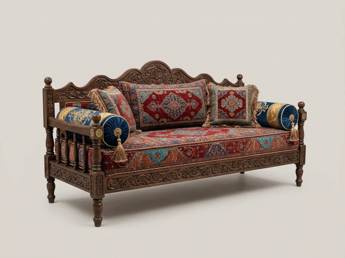 Turkish Divan / Daybed - L-shape sofa price in Pakistan, Gujrat