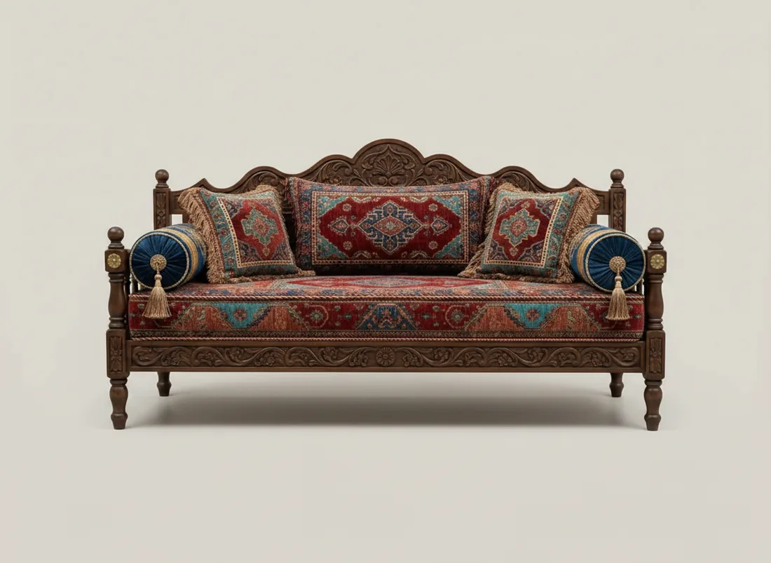 Turkish Divan / Daybed view 2 - Gujrat, Pakistan