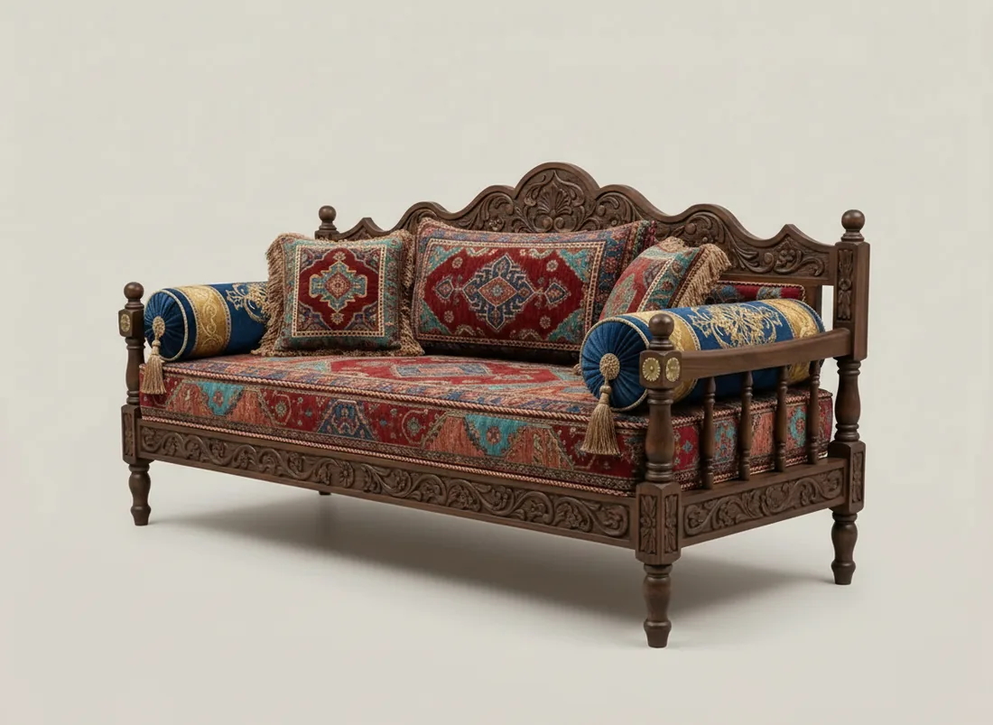 Turkish Divan / Daybed view 3 - Gujrat, Pakistan