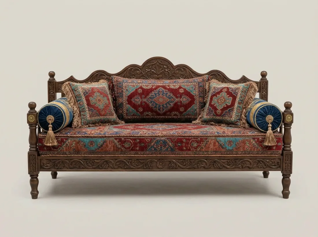 Turkish Divan / Daybed view 4 - Gujrat, Pakistan