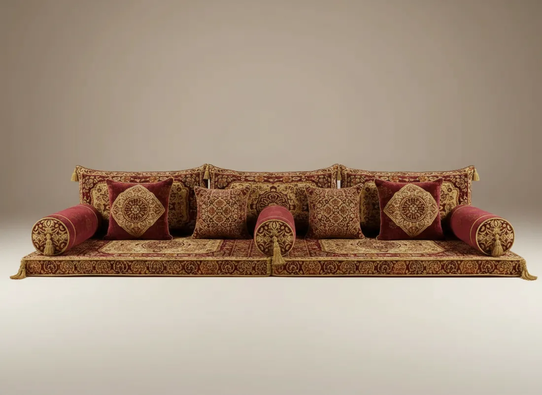 Turkish Majlis Seating view 2 - Gujrat, Pakistan