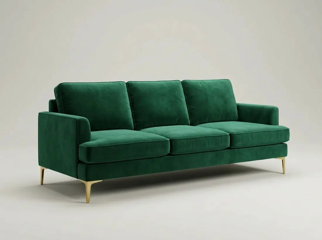 Royal Velvet 3-Seater Sofa view 3 - Gujrat, Pakistan