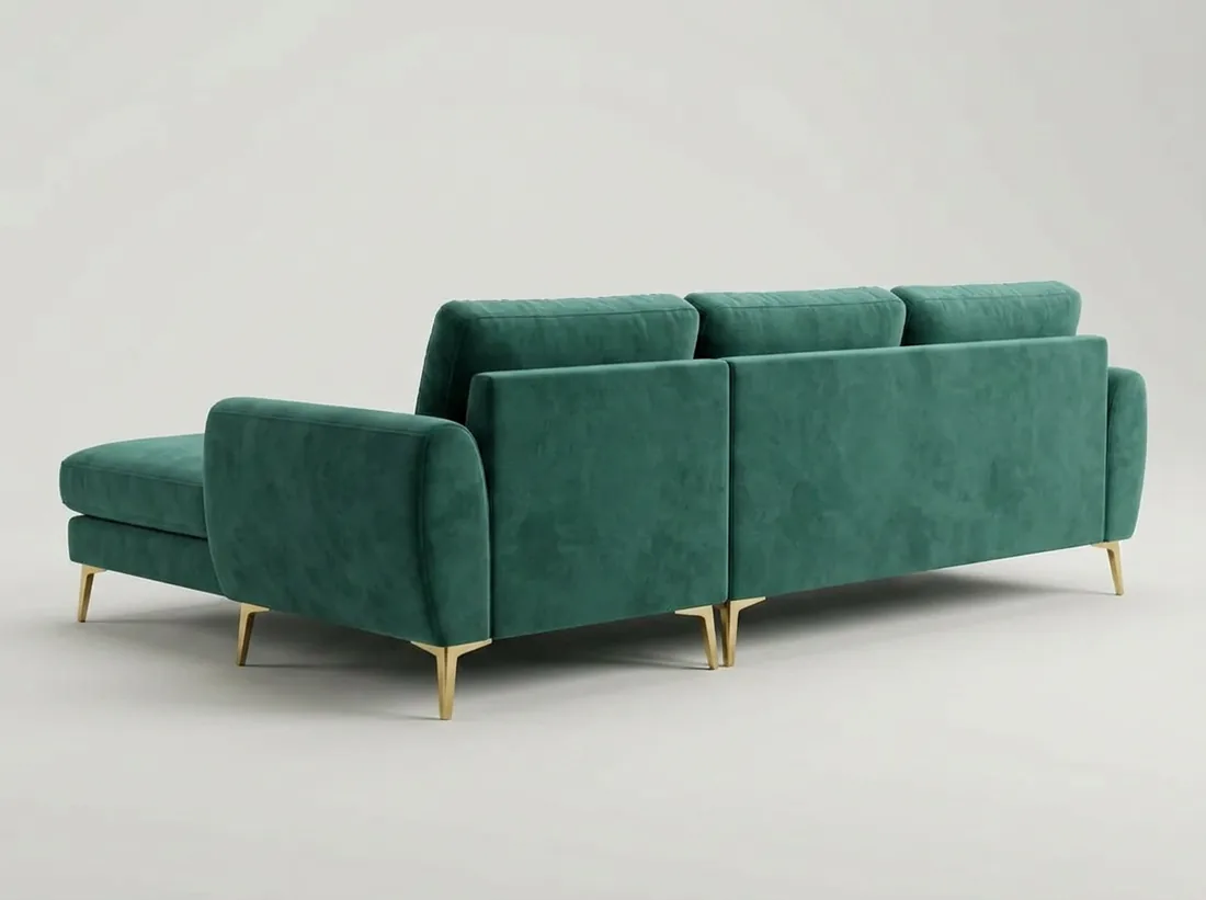 Velvet L-Shape Sectional view 3 - Gujrat, Pakistan