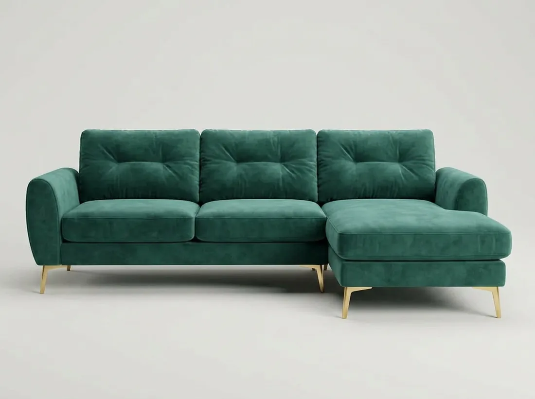 Velvet L-Shape Sectional view 4 - Gujrat, Pakistan