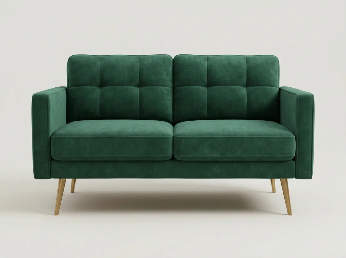 Velvet 2-Seater Loveseat view 4 - Gujrat, Pakistan