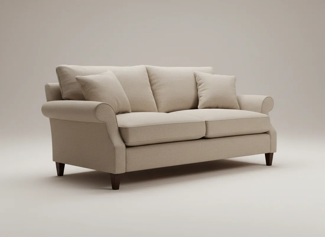 Rolled-Arm Classic Sofa - L-shape sofa price in Pakistan, Gujrat