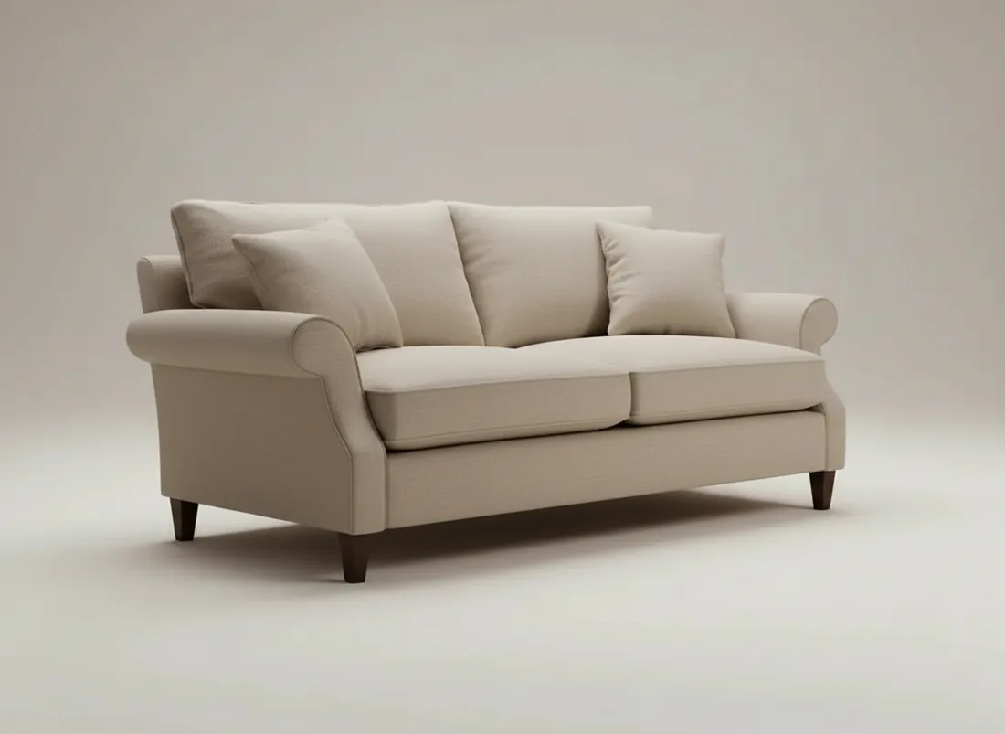 Rolled-Arm Classic Sofa view 3 - Gujrat, Pakistan