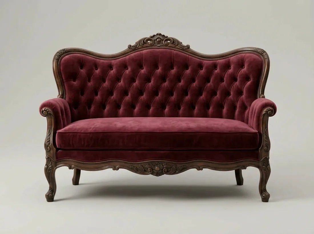 Velvet Victorian Sofa view 4 - Gujrat, Pakistan