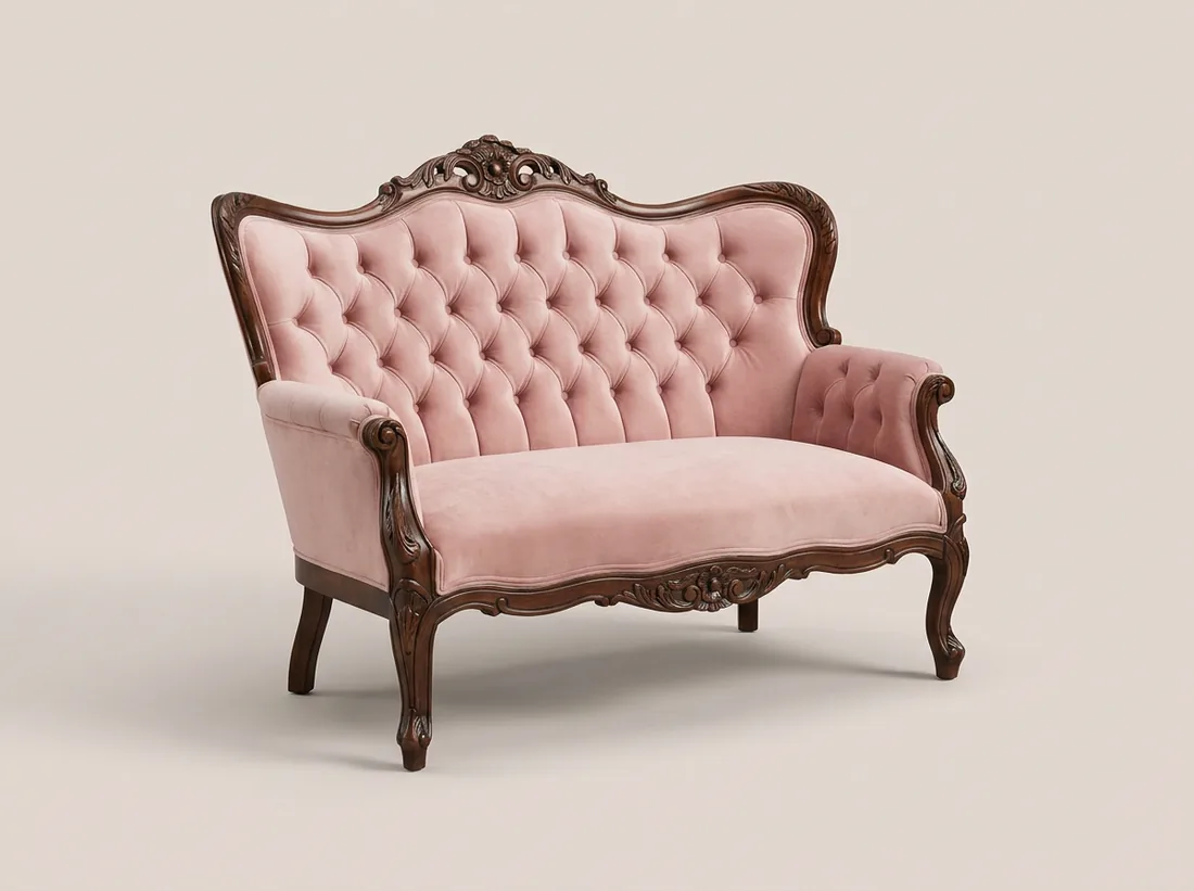 Victorian 2-Seater Loveseat - L-shape sofa price in Pakistan, Gujrat