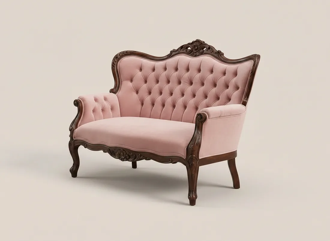 Victorian 2-Seater Loveseat view 3 - Gujrat, Pakistan