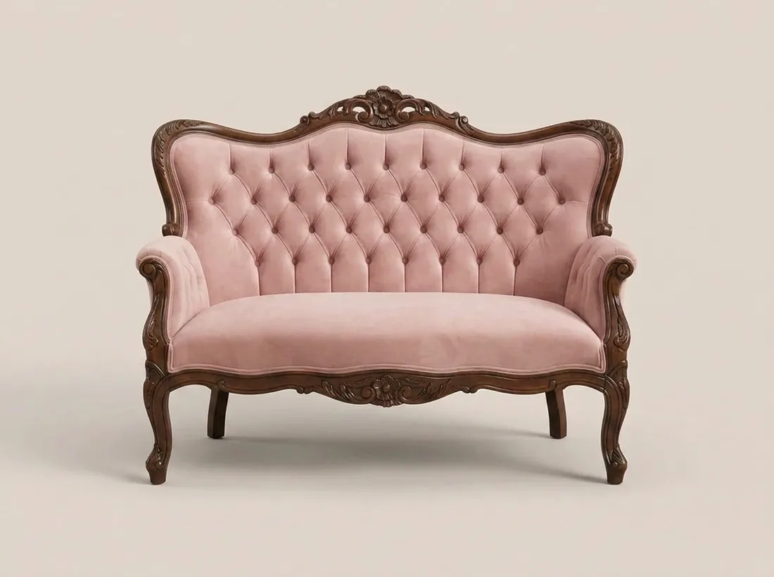 Victorian 2-Seater Loveseat view 4 - Gujrat, Pakistan