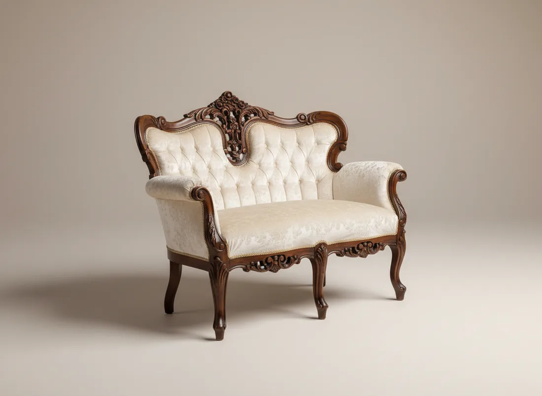 Victorian Settee - L-shape sofa price in Pakistan, Gujrat