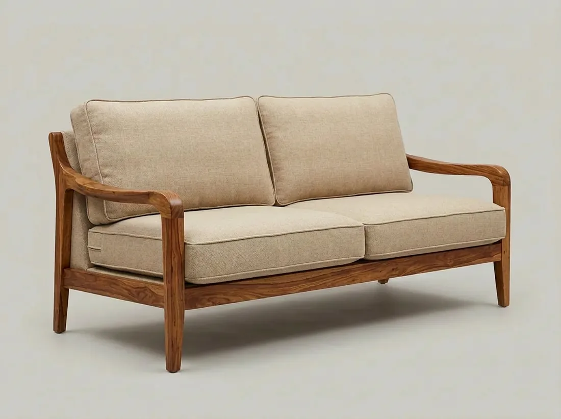 Classic Wooden Frame Sofa view 2 - Gujrat, Pakistan