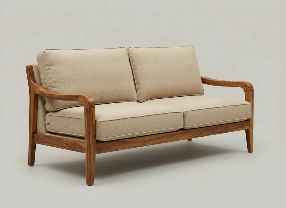 Classic Wooden Frame Sofa view 3 - Gujrat, Pakistan