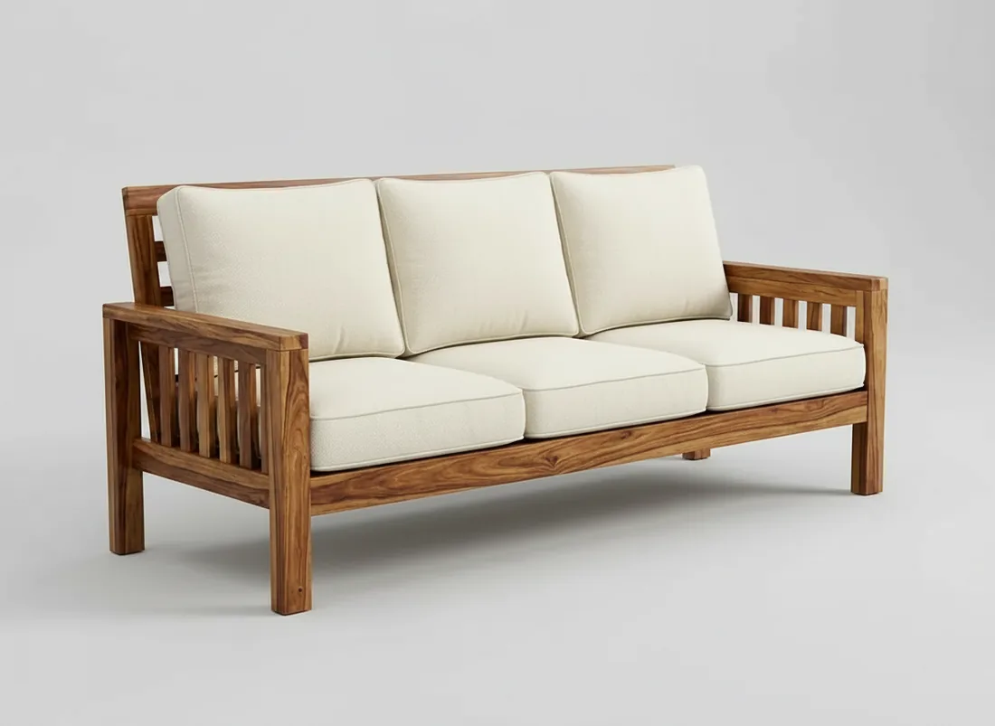 Sheesham Wood Sofa Set view 3 - Gujrat, Pakistan