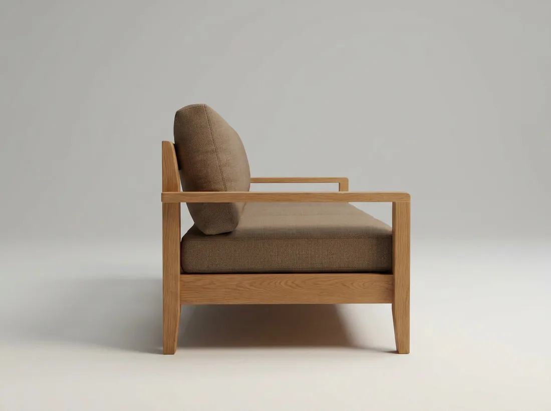 Solid Wood 3-Seater Sofa view 2 - Gujrat, Pakistan