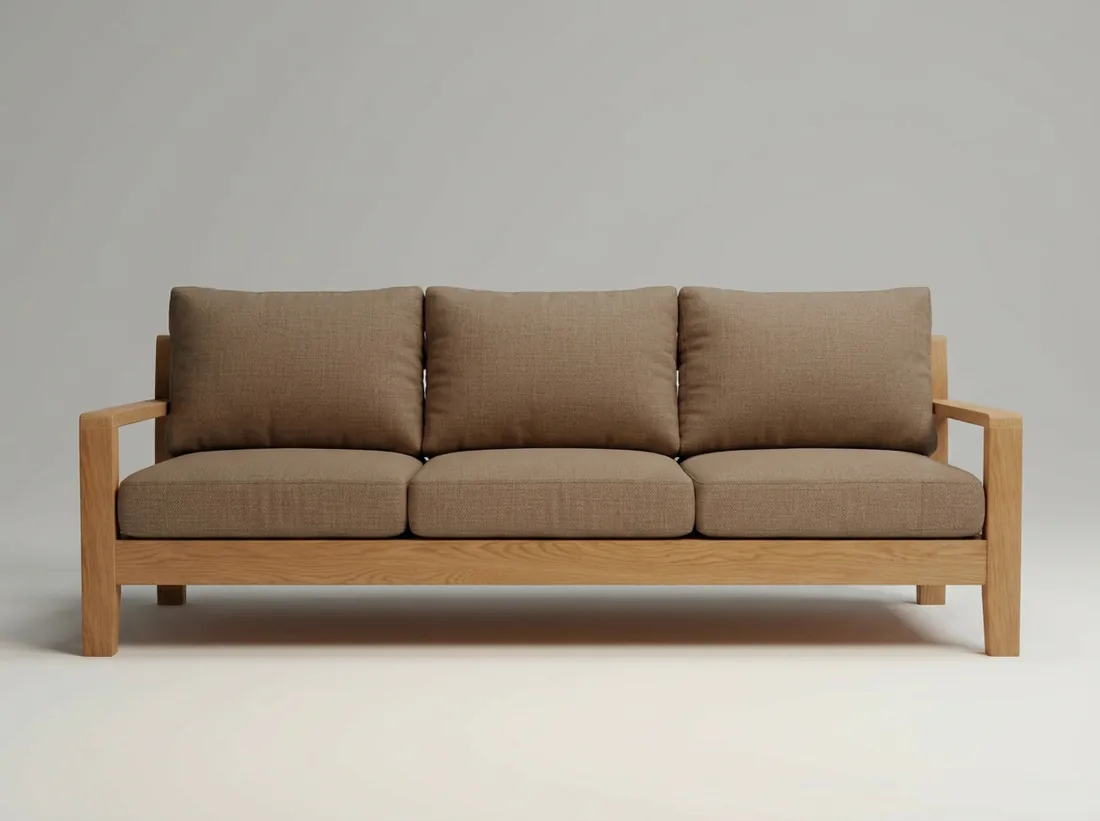 Solid Wood 3-Seater Sofa view 4 - Gujrat, Pakistan