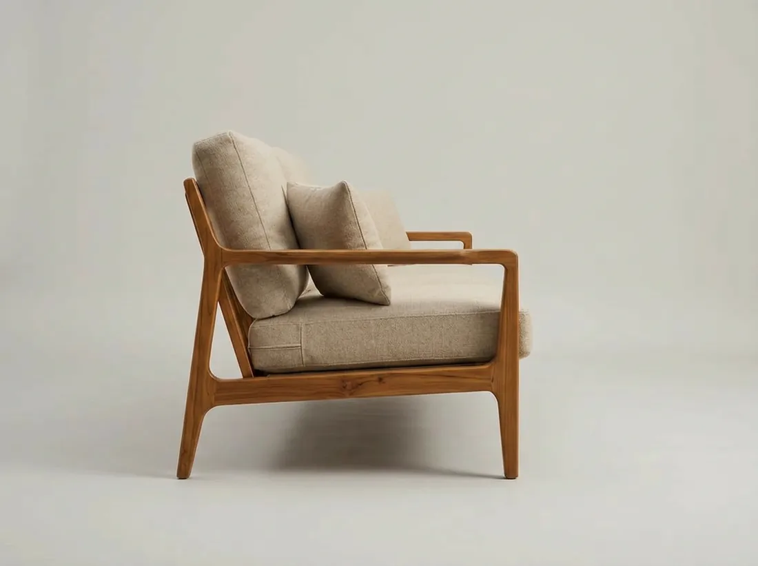 Teak Wood Sofa view 2 - Gujrat, Pakistan