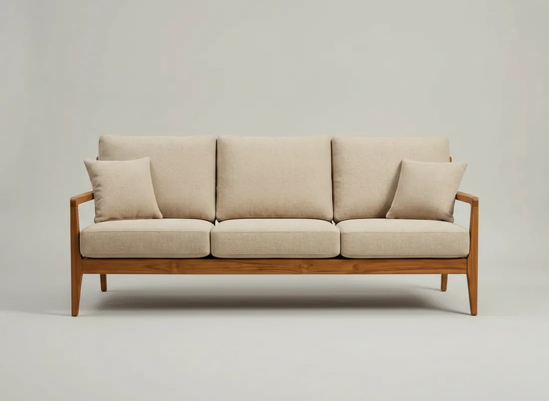 Teak Wood Sofa view 4 - Gujrat, Pakistan
