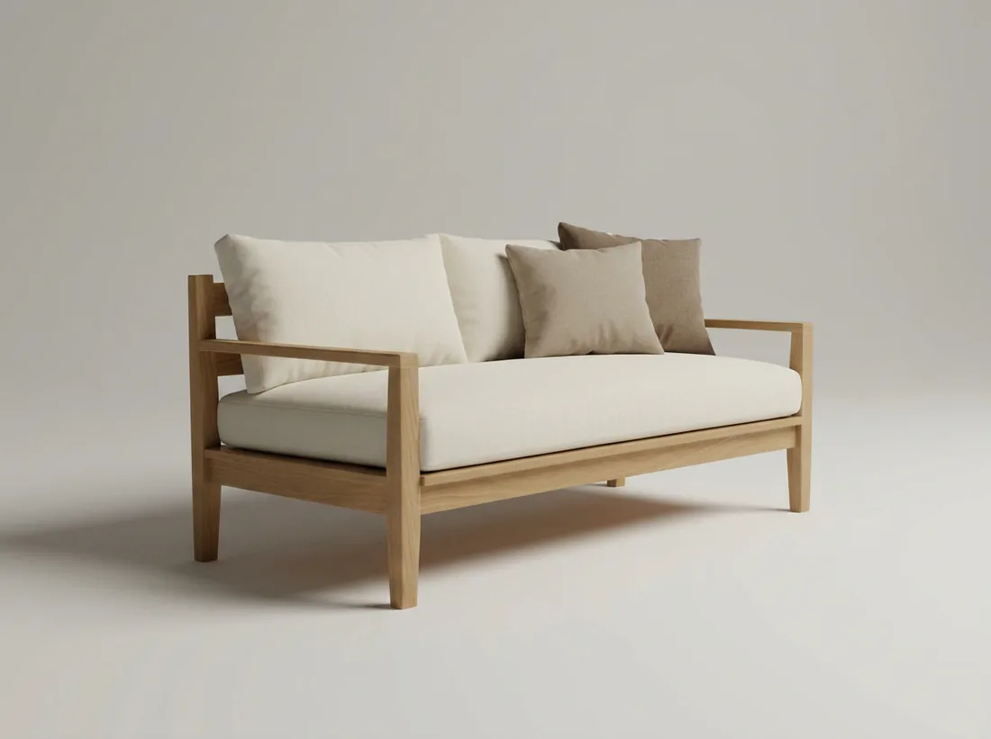 Wooden Bench Sofa view 3 - Gujrat, Pakistan