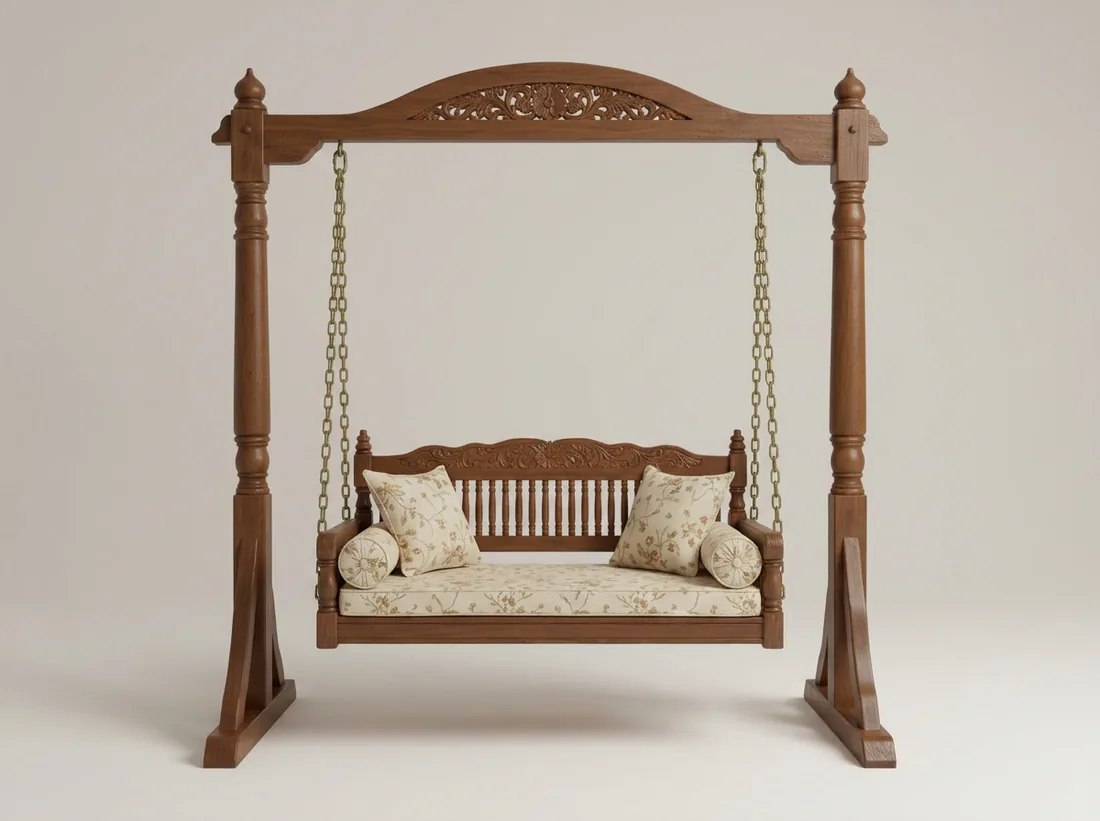 Wooden Jhoola Swing Sofa view 4 - Gujrat, Pakistan